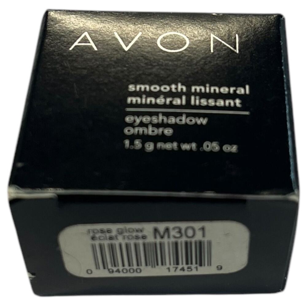 New Avon Smooth Minerals Eyeshadow Rose Glow M301 NOS Full Size Discontinued - Picture 7 of 9